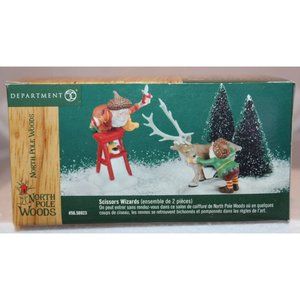 Dept 56 North Pole Woods - Scissors Wizards